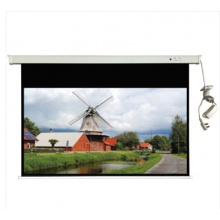 红叶(Redleaf)100英寸16:9遥控电动投影幕布（玻纤幕 白玻纤家用幕布）