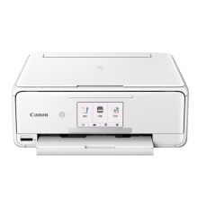 佳能（Canon）TS8180 白色 高品质照片打印一体机 精致版（喷墨打印、复印、扫描、无线）