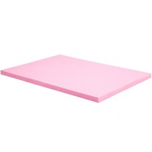 得力（deli） 7391A4 浅红色彩色复印纸 80g 100张/包 单包装